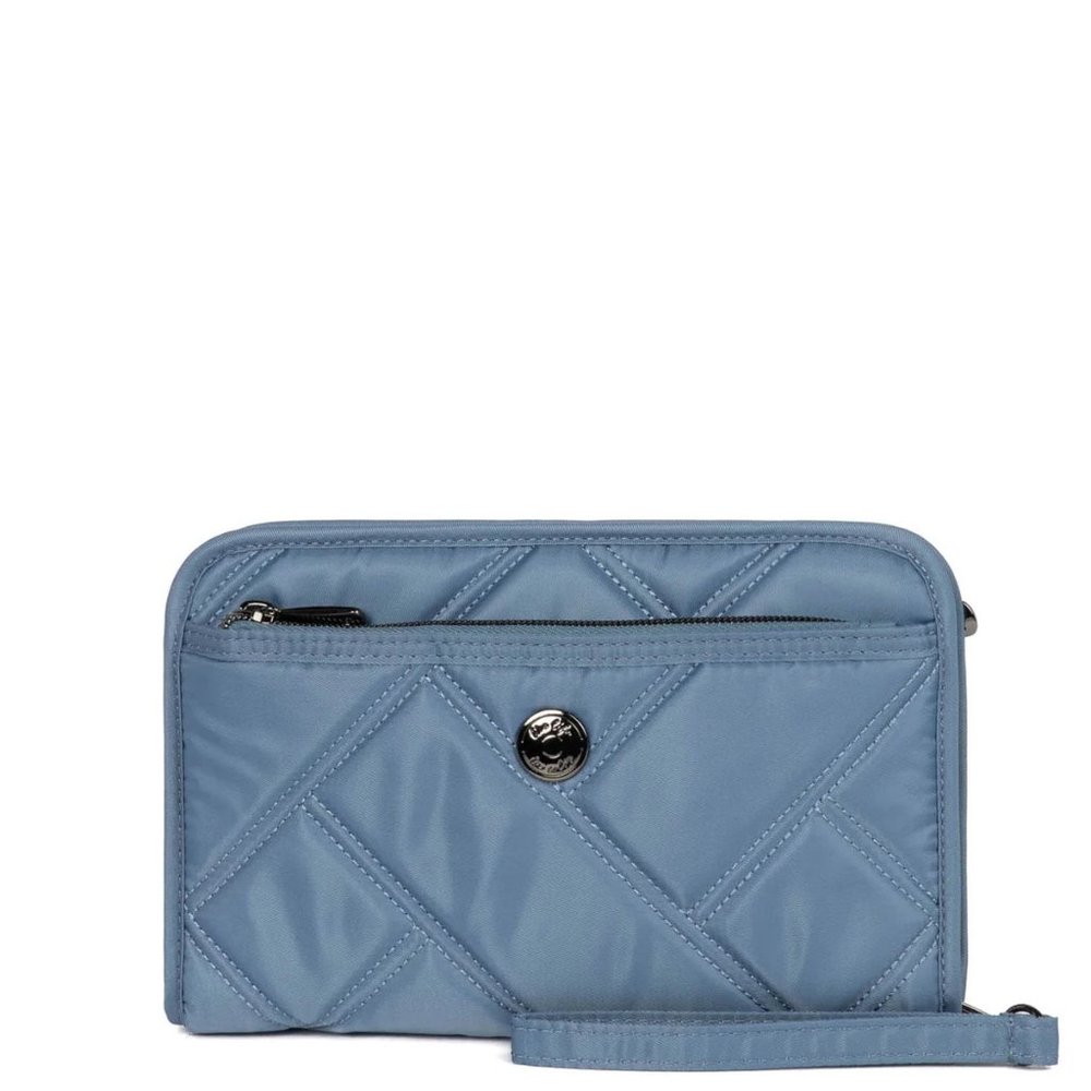 Lug Zeppelin 2 RFID Wristlet Wallet - Blue Moon NWT